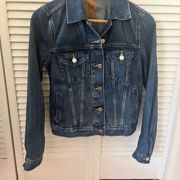 Gap small petite jean jacket - Picture 3 of 4